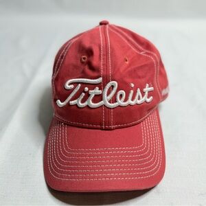 Titleist FJ Footjoy Golf Hat Cap Trucker Mesh Adjustable Strap Back Pro V1